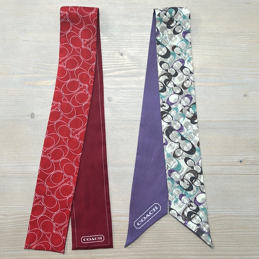 *2x* Signature Silk Skinny Scarves